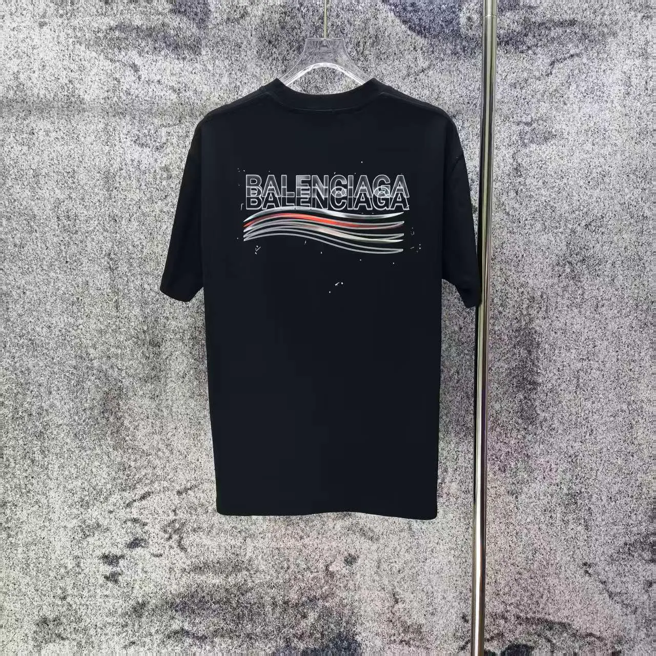 Bal* 2026 New Arrival logo t Same Style Size S M L XL XXL Black White